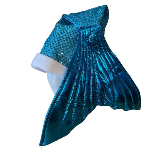 Mermaid Tail Hat Adult Halloween - Picture 1 of 5